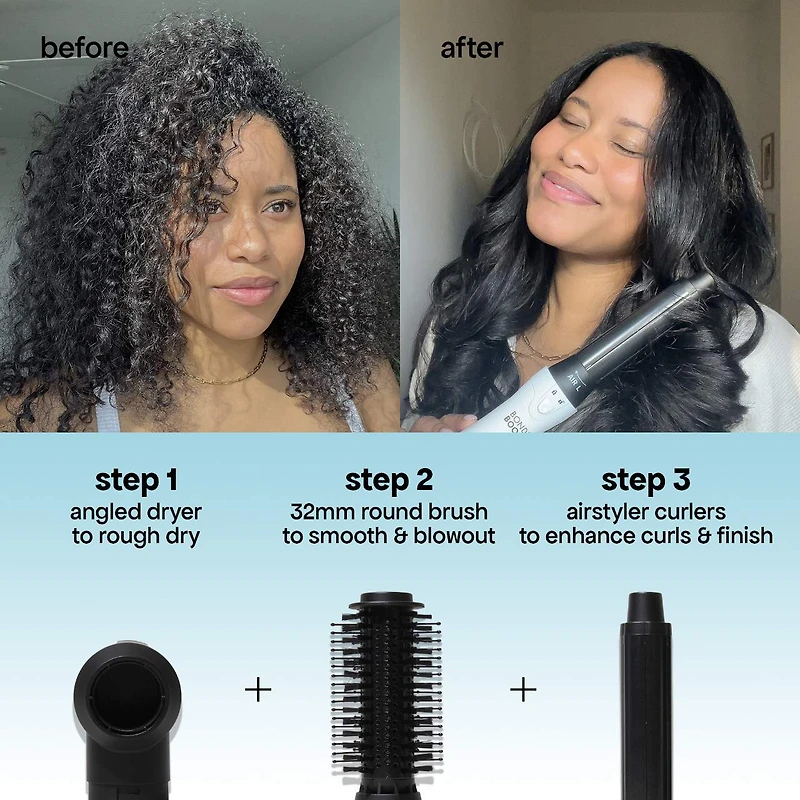 Everlast Airstyler Ceramic Blow Dryer & Multi Styler Tool
