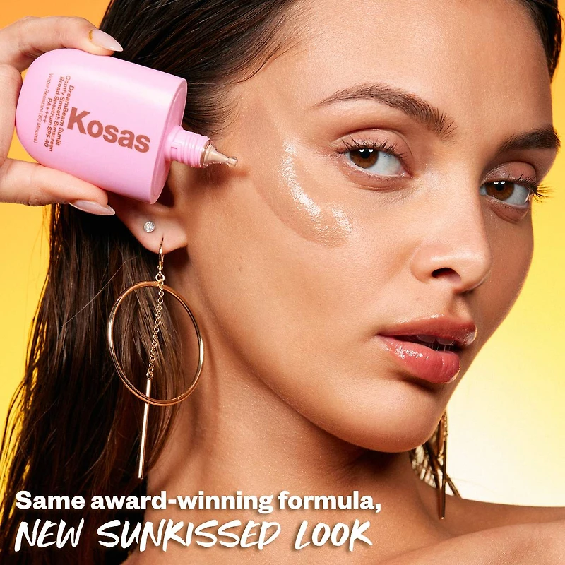 Écran solaire minéral sans silicone DreamBeam FPS 40 avec céramides et peptides