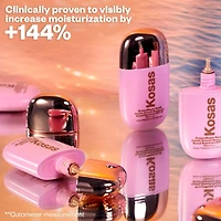 Écran solaire minéral sans silicone DreamBeam FPS 40 avec céramides et peptides