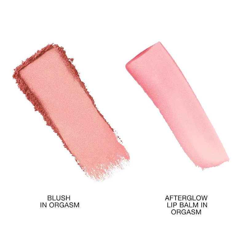 Miniduo baume à lèvre et fard à joues Orgasm