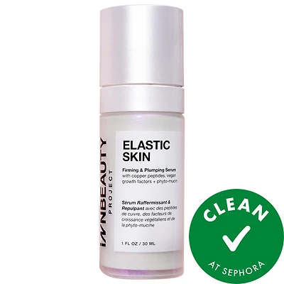 Elastic Skin Firming & Plumping Vegan Growth Factor Serum with Copper Peptides