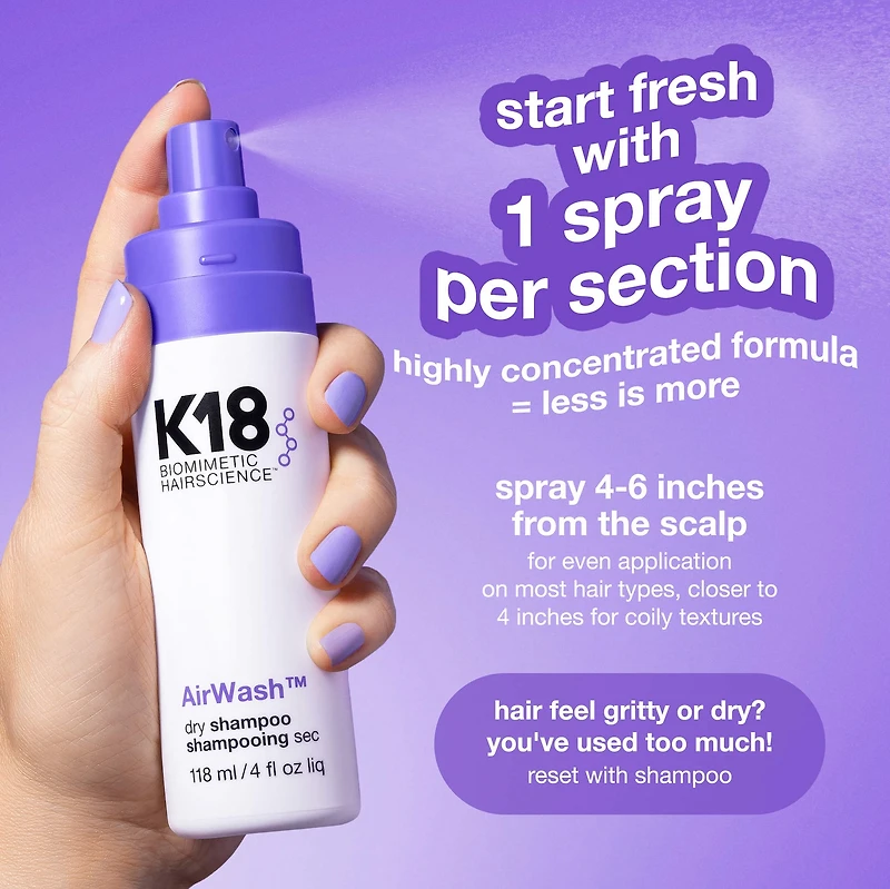 Mini AirWash™ Dry Shampoo