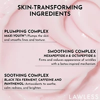 Hydratant et base de maquillage repulpante lissante pour la peau Forget the Filler