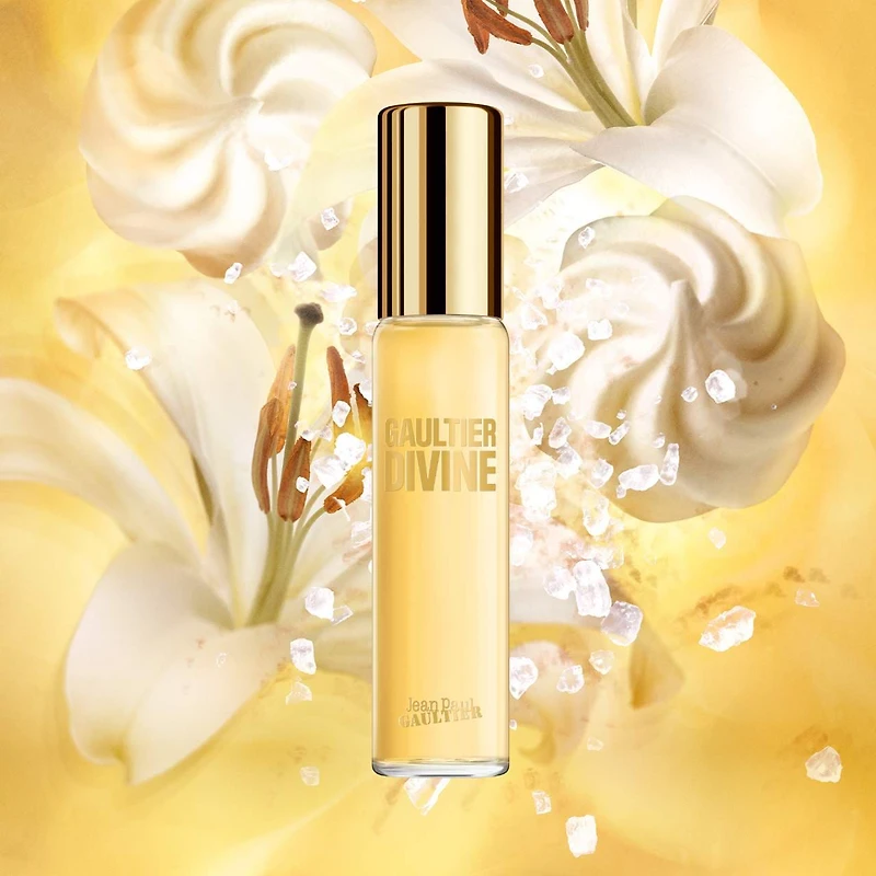 Gaultier Divine Eau de Parfum Travel Spray with Salt and White Florals