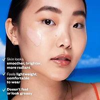 Écran solaire minéral sans silicone DreamBeam FPS 40 avec céramides et peptides