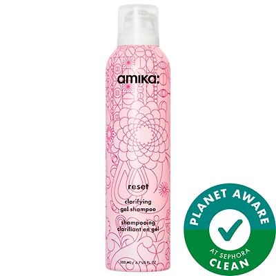 amika Reset Clarifying + Cleansing Gel Shampoo 6.7 oz