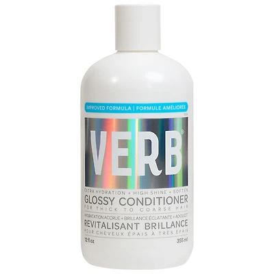 Verb Moisturizing Glossy Conditioner for Dry, Dull Hair 12 oz