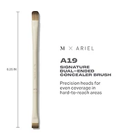 Pinceau anticernes Signature à deux extrémités Morphe X Ariel A19