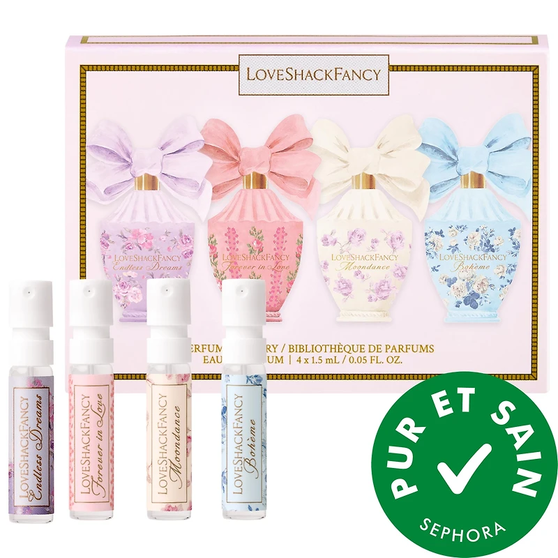 Ensemble découverte d’eau de parfum Perfume Library