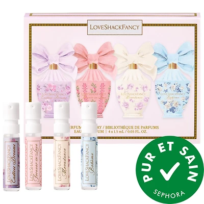 Ensemble découverte d’eau de parfum Perfume Library