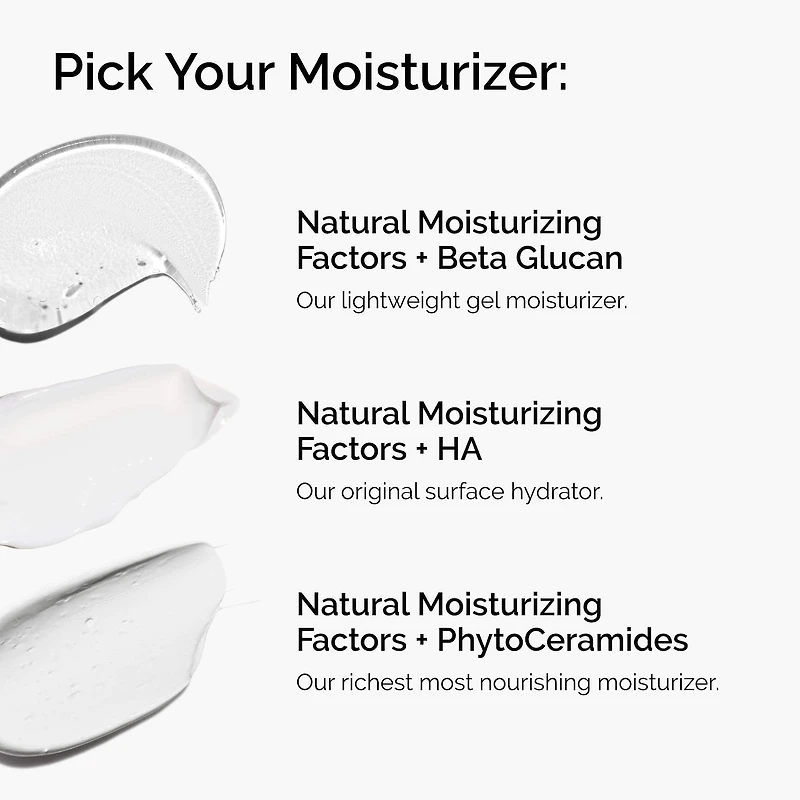 Natural Moisturizing Factors + PhytoCeramides Rich Moisturizer