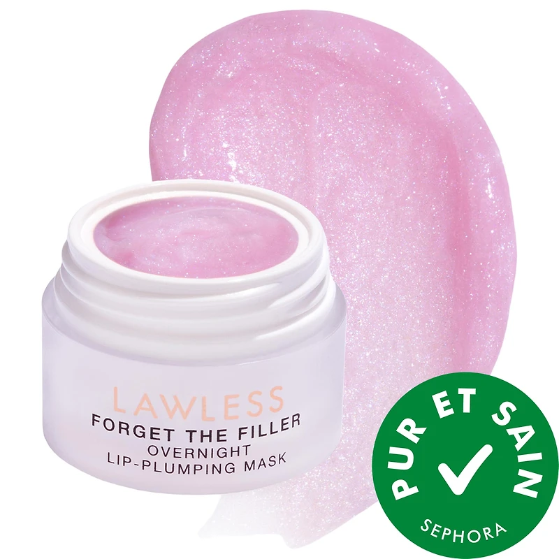 Oubliez le masque repulpant pour les lèvres de nuit Filler
