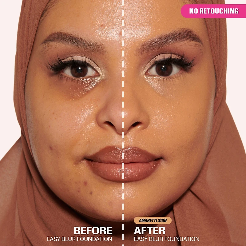 Fond de teint Easy Blur au fini aérographe avec niacinamide