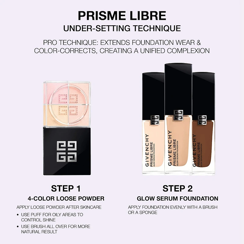Poudre Libre illuminante et correctrice de couleur Prisme