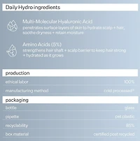 Daily Hydro™ Scalp Serum with Hyaluronic Acid for Dry Scalp