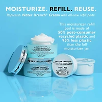 Crème hydratante effet vapeur à l’acide hyaluronique Water Drench