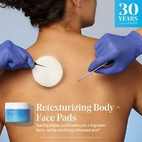 Retexturizing Body Pads with Salicylic Acid