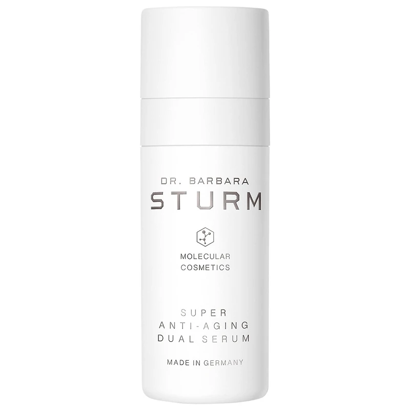 Super Anti-Aging Dual Serum with Triple Hyaluronic Acid, Glutathione, Skullcap + Ceramide-Peptide Complex