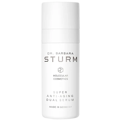 Super Anti-Aging Dual Serum with Triple Hyaluronic Acid, Glutathione, Skullcap + Ceramide-Peptide Complex