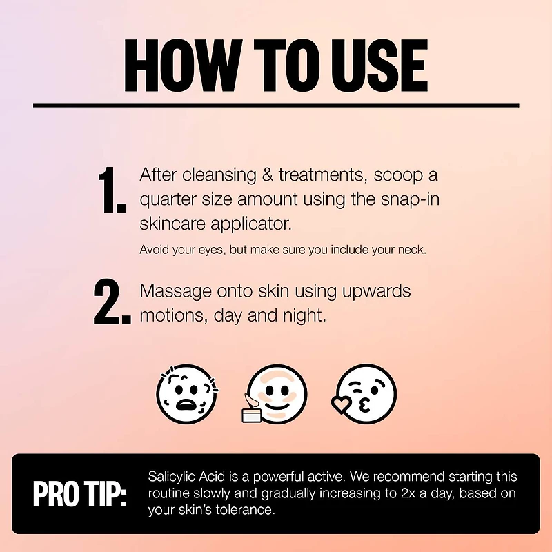 2% Salicylic Acid Acne Gel Moisturizer