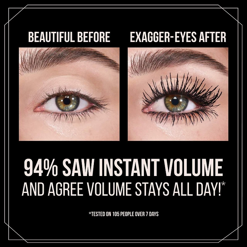 Exagger-eyes Volumizing and Curling Mascara