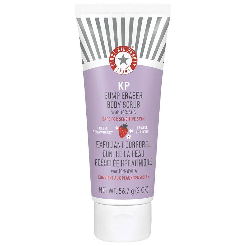 Exfoliant pour le corps KP Bump Eraser avec 10 % d’AHA cibler la kératose pilaire