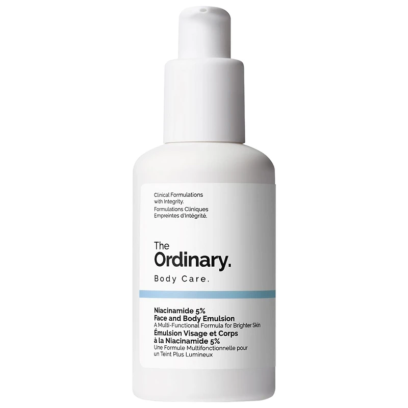 The Ordinary Niacinamide 5% Face and Body Emulsion for Dark Spots & Uneven Tone 3.4 oz / 100 ml