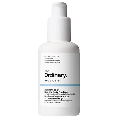 The Ordinary Niacinamide 5% Face and Body Emulsion for Dark Spots & Uneven Tone 3.4 oz / 100 ml