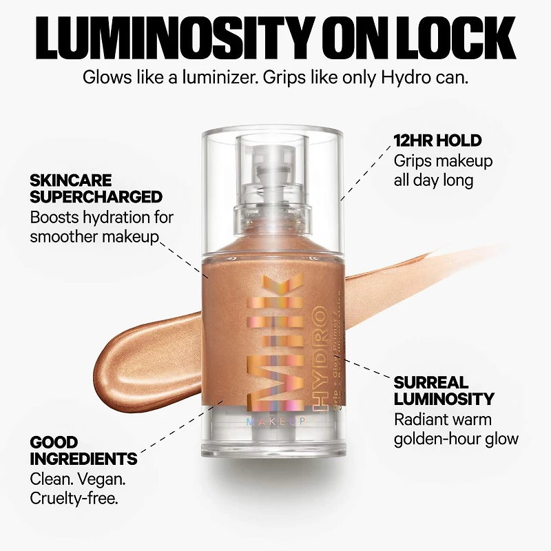 Hydro Grip + Glow Illuminating Primer with Light-Reflecting Pearls