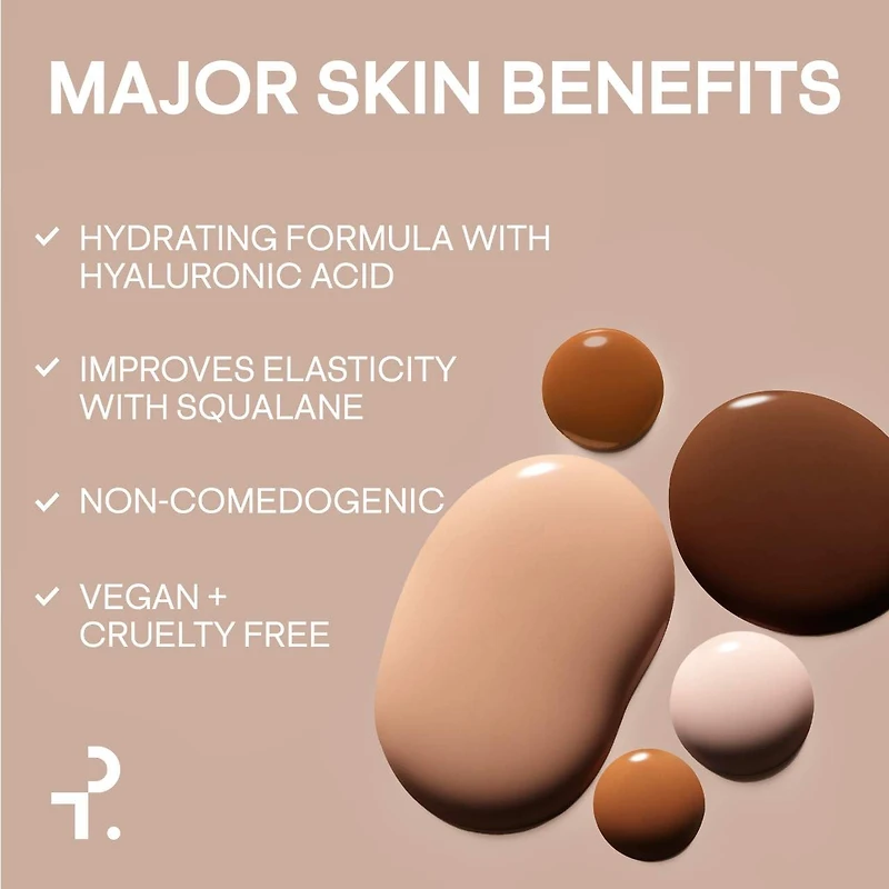 Fond de teint perfecteur peau Major Skin Hydra-Luxe Luminous pour un éclat naturel