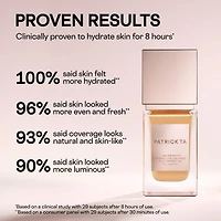 Fond de teint perfecteur peau Major Skin Hydra-Luxe Luminous pour un éclat naturel