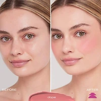 Fard à joues en crème flouttant réduisant les pores avec niacinamide