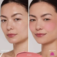 Fard à joues en crème flouttant réduisant les pores avec niacinamide
