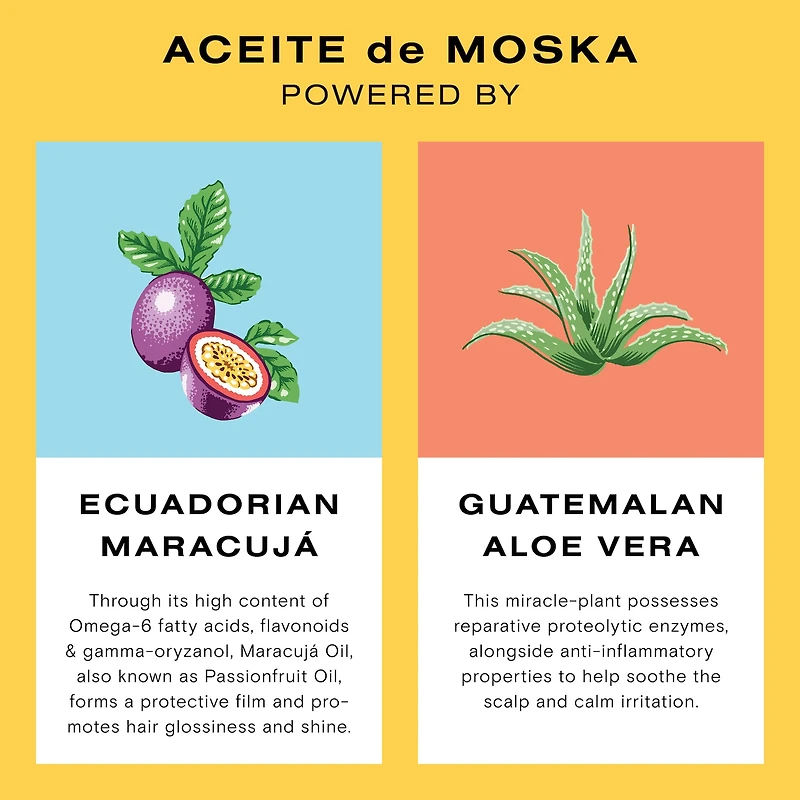 Aceite de Moska Pre-Shampoo Scalp & Hair Oil