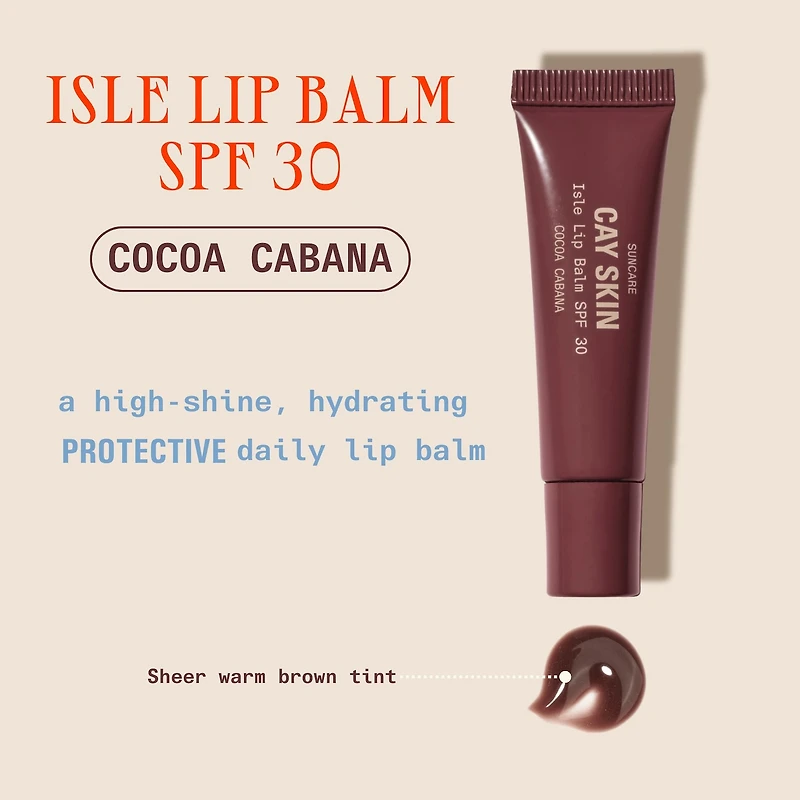 Isle Lip Balm SPF 30 with Sea Moss and Aloe Stem Cells