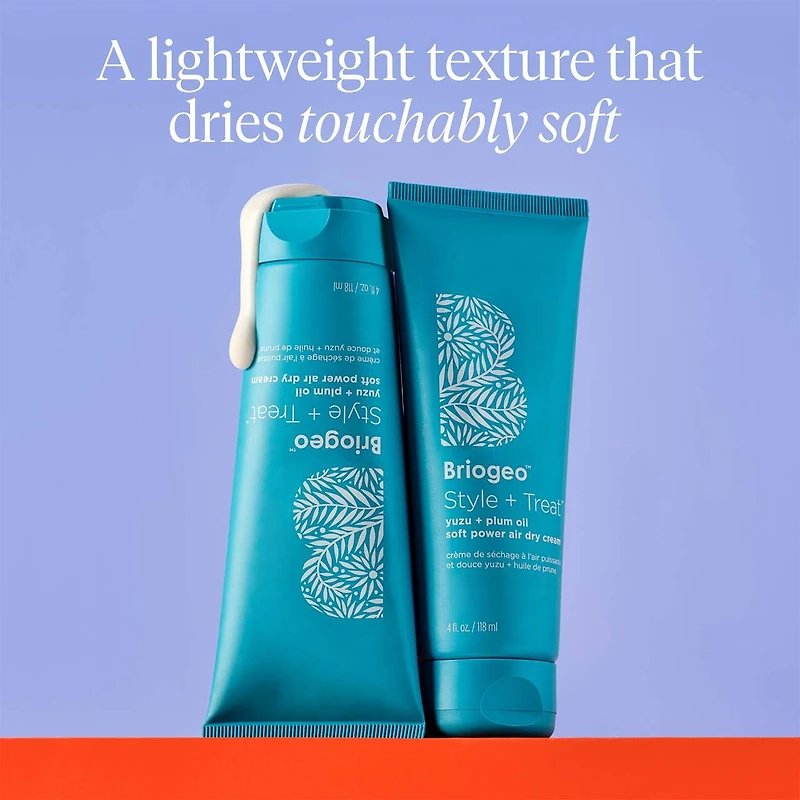 Style + Treat™ – Crème coiffante sèchage à l'air au yuzu et à l’huile de prune