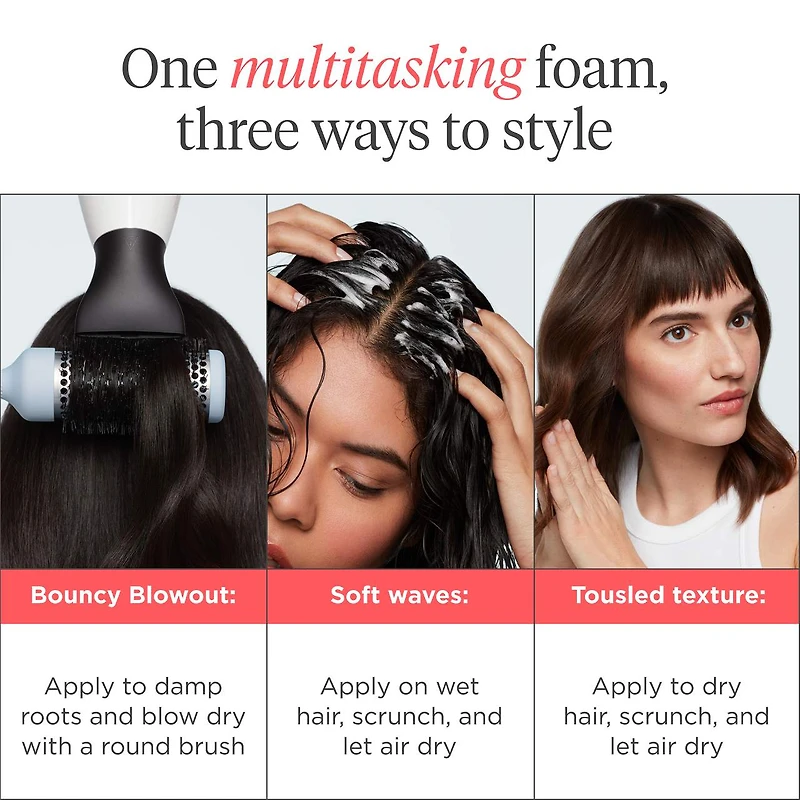 Style + Treat™ Mousse coiffante texturisé au yuzu et à l’huile de prune