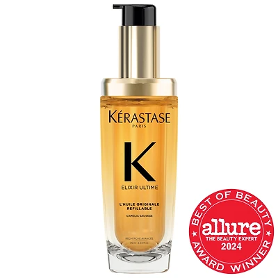 Kérastase Elixir Ultime Refillable Hydrating Hair Oil for Shine 2.53 oz / 75 ml