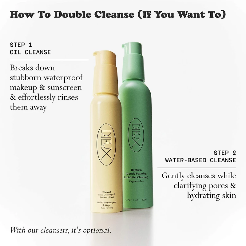 Baptism Gentle Foaming Facial Gel Cleanser with Glycerin