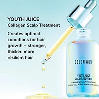 Sérum pour cuir chevelu à base de collagène Youth Juice pour cheveux clairsemés