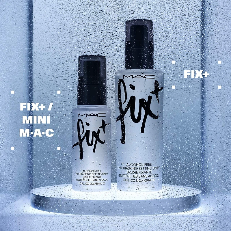 Brume fixante longue tenue sans alcool Fix+