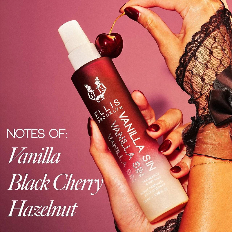 VANILLA SIN Hair and Fragrance Body Mist