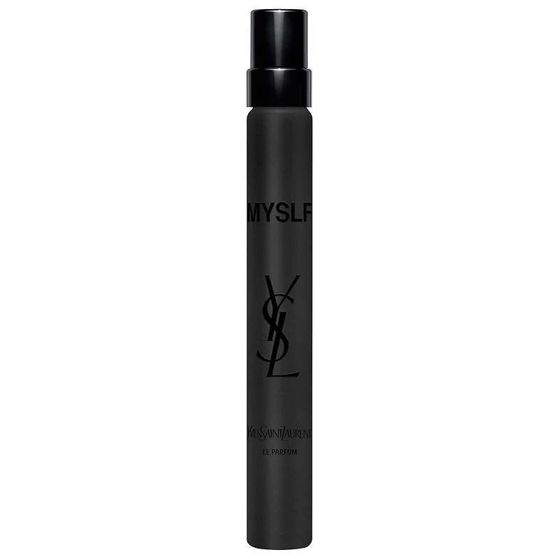 Yves Saint Laurent MYSLF Le Parfum Travel Spray with Spicy Vanilla Bourbon & Warm Woods 0.33 oz parfum spray