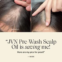 Huile de prélavage complète pour le cuir chevelu et le renforcement des cheveux