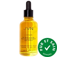 Huile de prélavage complète pour le cuir chevelu et le renforcement des cheveux