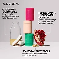 Masque pour les lèvres exfoliant Puddin récupération intense avec des stérols de grenade et la vitamine E