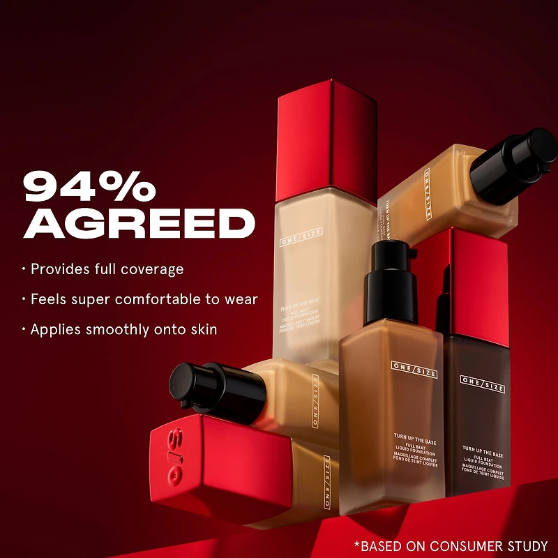Turn Up the Base Full Beat Waterproof Liquid Foundation