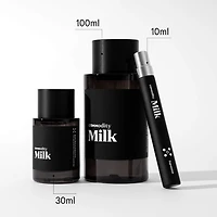 Eau de parfum Milk Expressive avec des notes guimauve et bois d’acajou