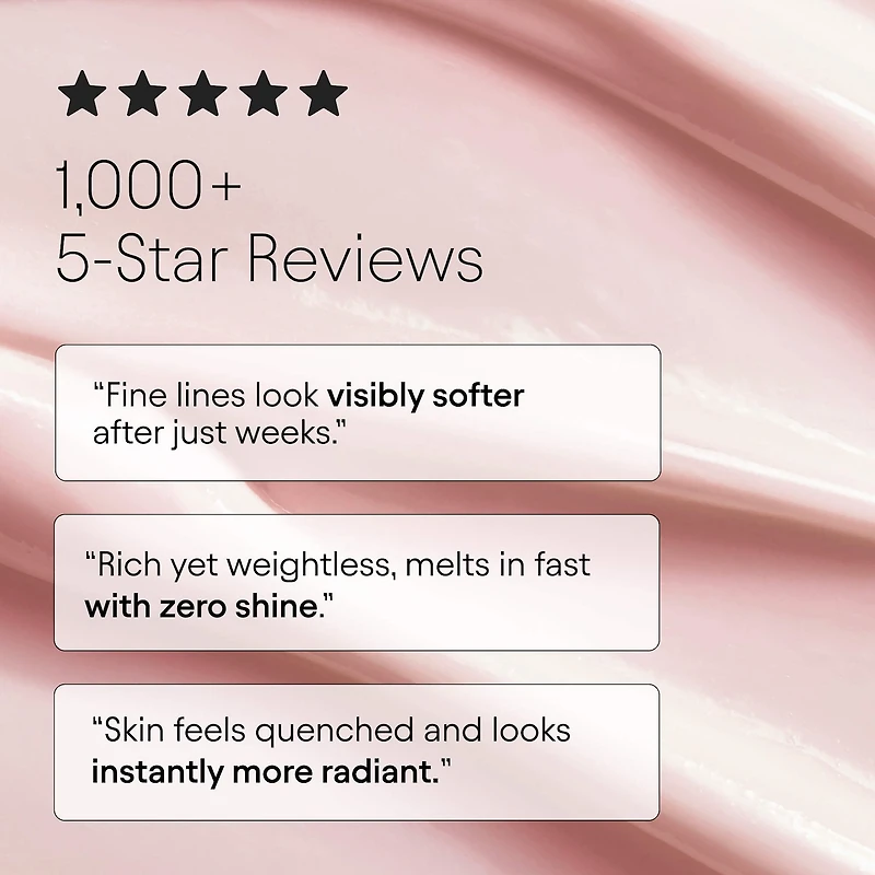 Melt Moisturizer for Firming, Plumping & Brightening