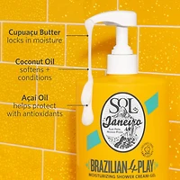 Crème de douche hydratante Brazilian 4 Play